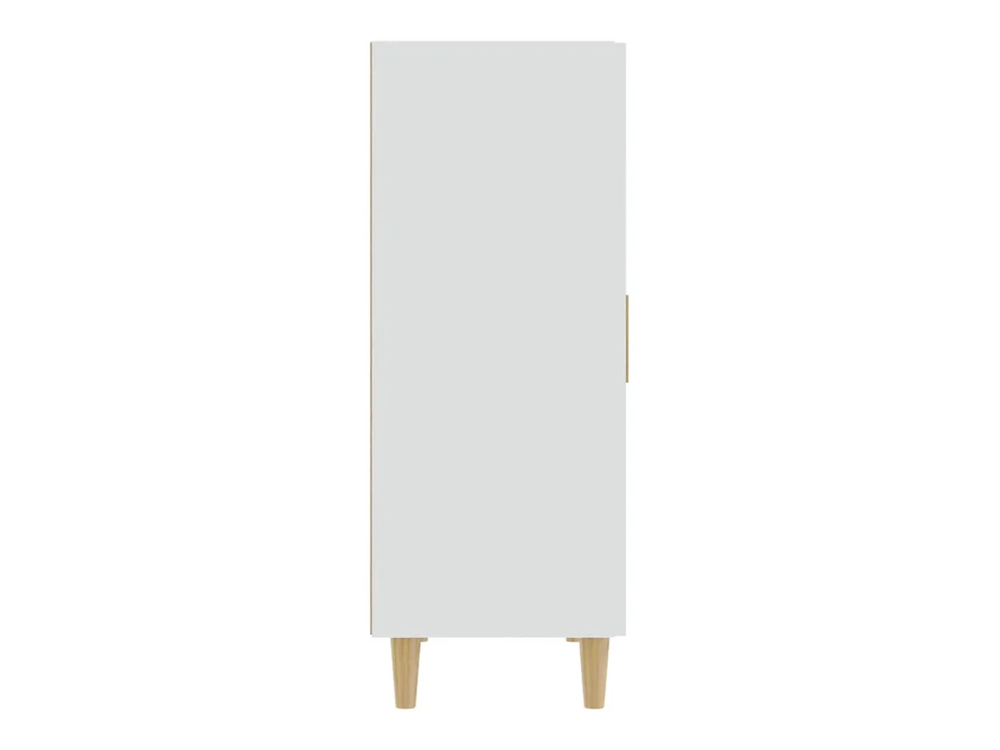Aparador buffet cómoda mueble almacenaje organizador cocina salón salón 70 x 34 x 90 cm madera contrachapada blanco 02_0030482