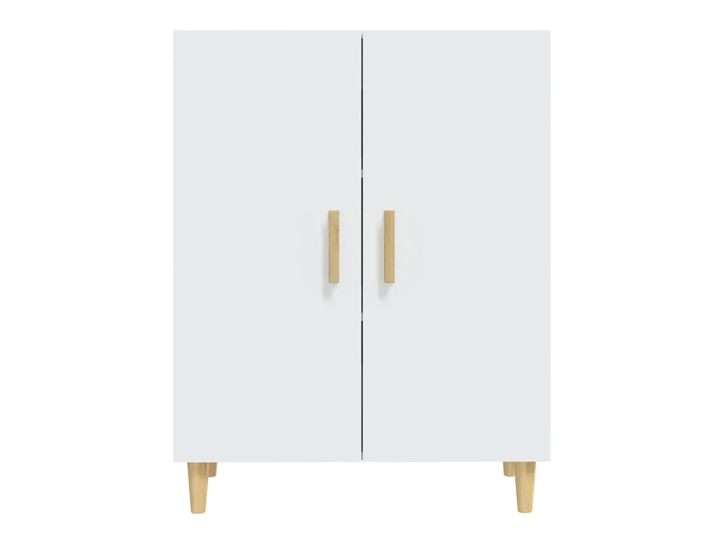 Aparador buffet cómoda mueble almacenaje organizador cocina salón salón 70 x 34 x 90 cm madera contrachapada blanco 02_0030482