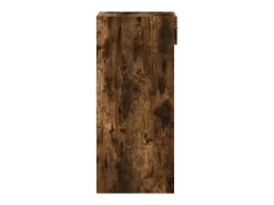 Aparador buffet cómoda mueble almacenaje organizador cocina salón salón 50 x 42,5 x 93 cm madera contrachapada marrón 02_0030953