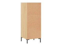 Aparador buffet cómoda mueble almacenaje organizador cocina salón salón Sonoma 34,5 x 32,5 x 90 cm madera contrachapada marrón 02_0031506