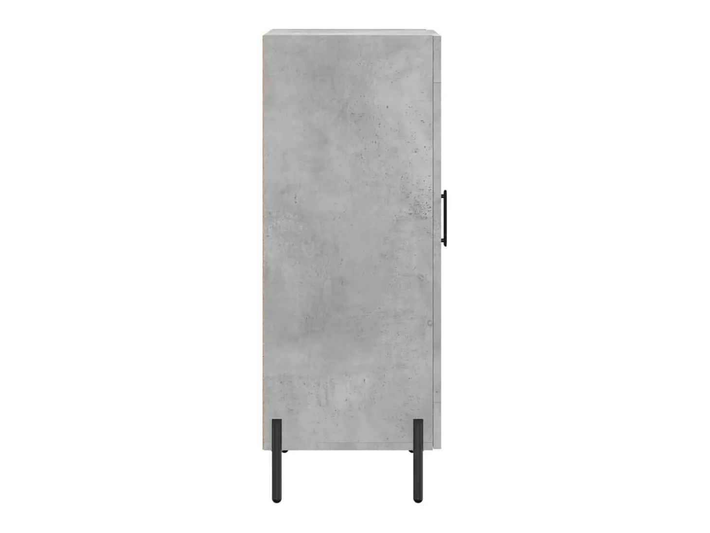 Aparador buffet cómoda mueble mueble de almacenaje organizador cocina salón salón 34,5 x 34 x 90 cm madera contrachapada gris 02_0031890