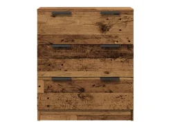 Aparador buffet cómoda mueble mueble de almacenaje organizador cocina salón salón madera vieja 60 x 30 x 70 cm madera contrachapada marrón 02_0036602