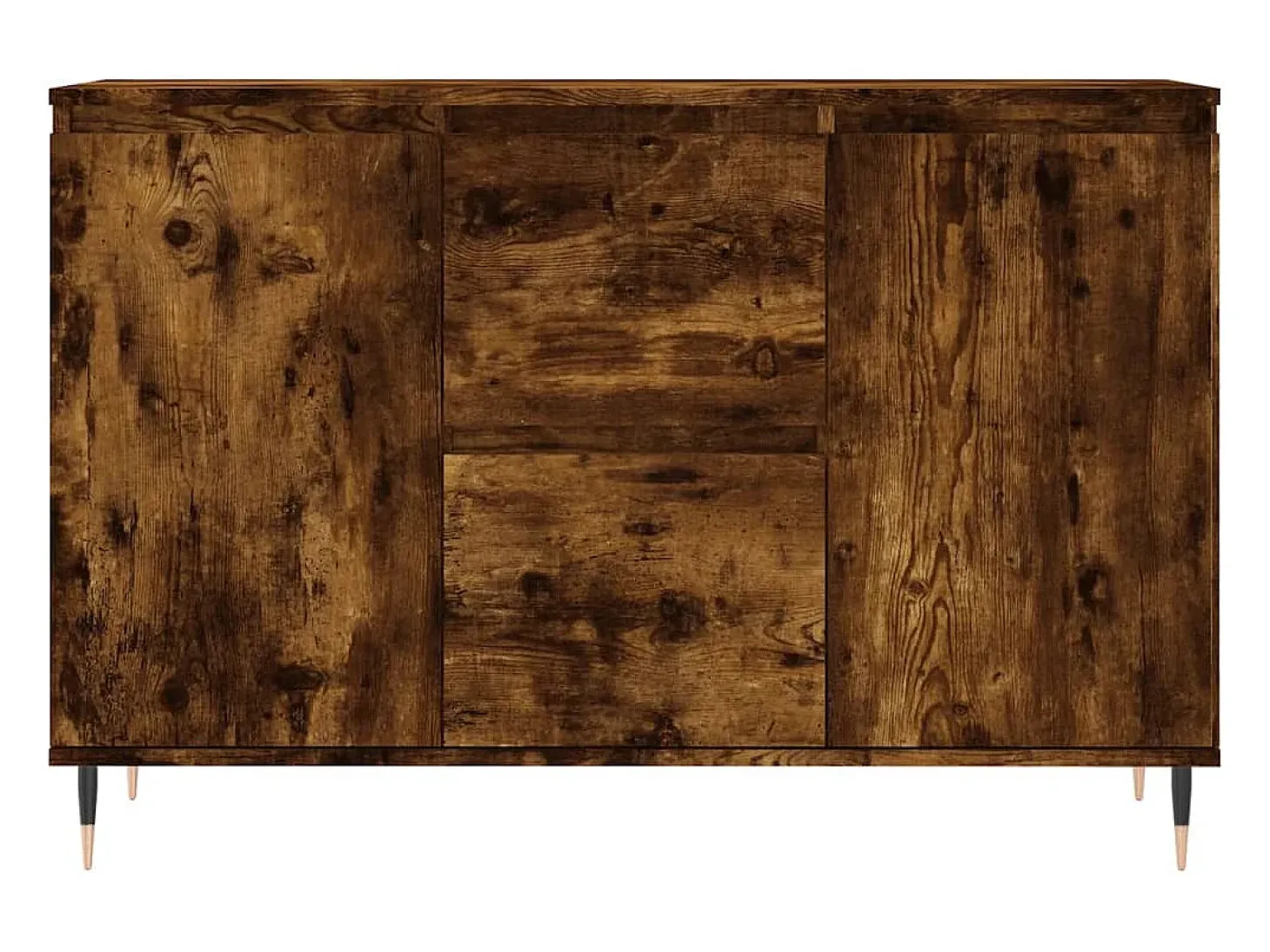Aparador buffet cómoda mueble mueble de almacenaje organizador cocina salón salón 104 x 35 x 70 cm madera contrachapada marrón 02_0030859