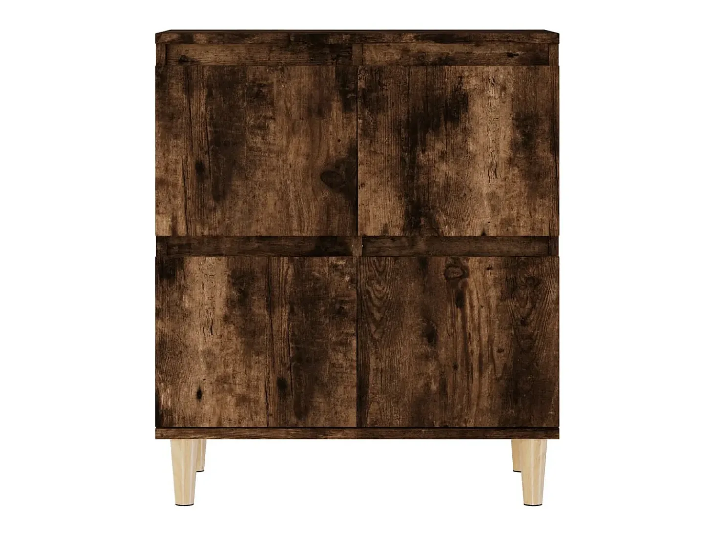 Aparador buffet cómoda mueble mueble de almacenaje organizador cocina salón salón 60 x 35 x 70 cm madera contrachapada marrón 02_0030976