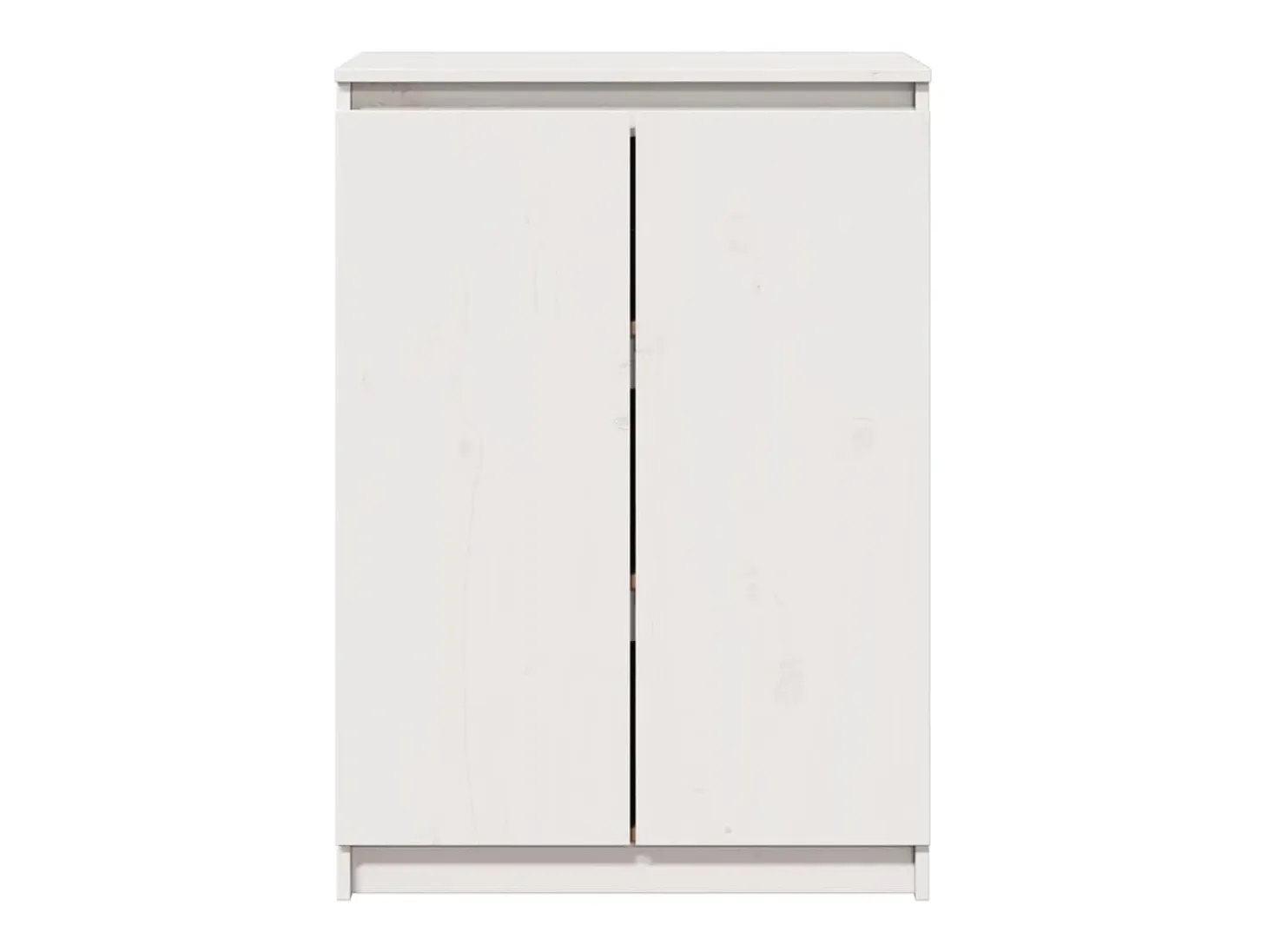 Aparador buffet cómoda mueble mueble de almacenaje organizador cocina salón salón 60 x 36 x 84 cm madera maciza de pino blanco 02_0030375