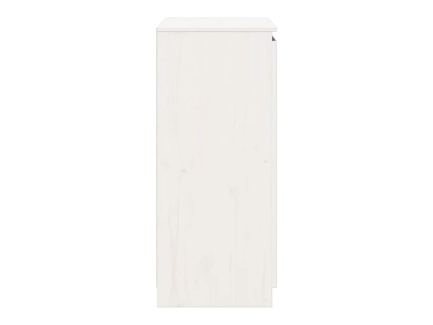 Aparador buffet cómoda mueble mueble de almacenaje organizador cocina salón salón 60 x 36 x 84 cm madera maciza de pino blanco 02_0030375