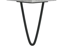 Aparador buffet cómoda mueble almacenaje organizador cocina salón salón juego de 2 madera contrachapada gris 02_0036876