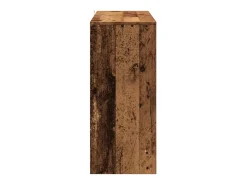 Aparador buffet cómoda mueble mueble de almacenaje organizador cocina salón salón madera vieja 102 x 33 x 75 cm madera contrachapada marrón 02_0036596