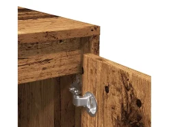 Aparador buffet cómoda mueble mueble de almacenaje organizador cocina salón salón madera vieja 102 x 33 x 75 cm madera contrachapada marrón 02_0036596