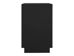 Aparador buffet cómoda mueble mueble de almacenamiento organizador cocina salón salón 102 x 35 x 60 cm madera contrachapada negro 02_0035818