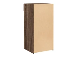 Aparador buffet cómoda mueble almacenaje organizador cocina salón salón 45 x 42,5 x 93 cm madera contrachapada marrón 02_0031263