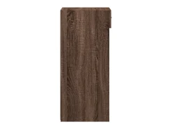 Aparador buffet cómoda mueble almacenaje organizador cocina salón salón 45 x 42,5 x 93 cm madera contrachapada marrón 02_0031263