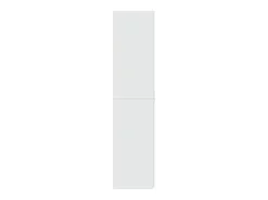 Aparador buffet cómoda mueble mueble de almacenamiento organizador cocina salón salón alto 70 x 42,5 x 185 cm madera contrachapada blanco 02_0032768