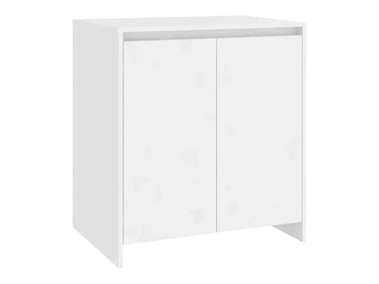 Aparador buffet cómoda mueble unidad de almacenamiento organizador cocina salón salón 3 piezas madera contrachapada blanco 02_0037005