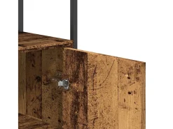 Aparador buffet cómoda mueble mueble de almacenaje organizador cocina salón salón madera vieja 70 x 30 x 80 cm madera contrachapada marrón 02_0036607