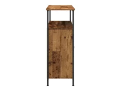 Aparador buffet cómoda mueble mueble de almacenaje organizador cocina salón salón madera vieja 70 x 30 x 80 cm madera contrachapada marrón 02_0036607
