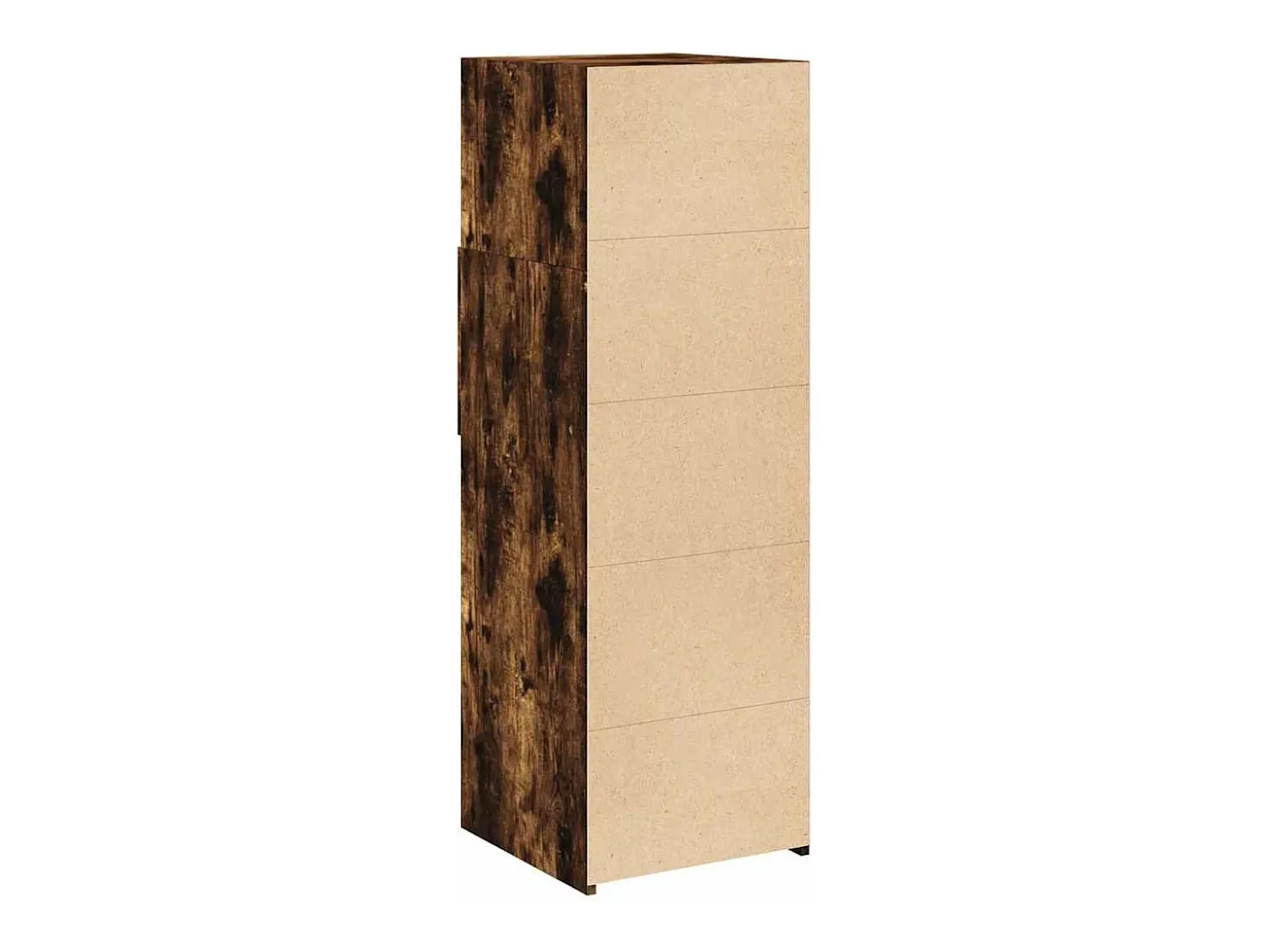 Aparador buffet cómoda mueble mueble de almacenaje organizador cocina salón salón alto 40 x 42,5 x 124 cm madera contrachapada marrón 02_0033356