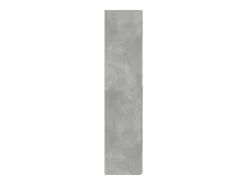 Aparador buffet cómoda mueble mueble de almacenamiento organizador cocina salón salón alto 80 x 42,5 x 185 cm madera contrachapada gris 02_0034721