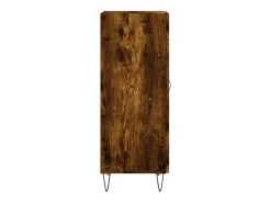Aparador buffet cómoda mueble mueble de almacenaje organizador cocina salón salón 34,5 x 34 x 90 cm madera contrachapada marrón 02_0030886