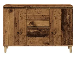 Aparador buffet cómoda mueble mueble de almacenaje organizador cocina salón salón madera vieja 102 x 35 x 70 cm madera contrachapada marrón 02_0036597