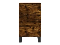Aparador buffet cómoda mueble mueble de almacenaje organizador cocina salón salón 40 x 35 x 70 cm madera contrachapada marrón 02_0030940