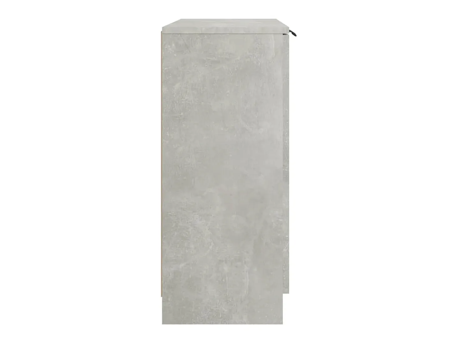 Aparador buffet cómoda mueble mueble de almacenaje organizador cocina salón salón 60 x 30 x 70 cm madera contrachapada gris 02_0031956