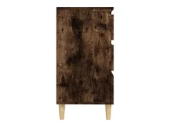 Aparador buffet cómoda mueble mueble de almacenaje organizador cocina salón salón 60 x 35 x 70 cm madera contrachapada marrón 02_0030986