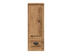 Aparador buffet cómoda mueble mueble de almacenamiento organizador cocina salón salón alta artesanía 36 x 35,5 x 103,5 cm madera contrachapada marrón 02_0033161