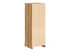 Aparador buffet cómoda mueble mueble de almacenamiento organizador cocina salón salón alta artesanía 36 x 35,5 x 103,5 cm madera contrachapada marrón 02_0033161