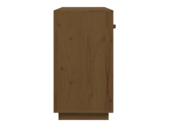 Aparador buffet cómoda mueble almacenaje organizador cocina salón salón 100 x 40 x 75 cm madera maciza de pino marrón 02_0035729