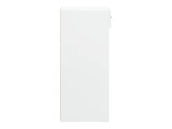 Aparador buffet cómoda mueble mueble de almacenaje organizador cocina salón salón 30 x 42,5 x 93 cm madera contrachapada blanco 02_0030225