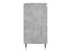 Aparador buffet cómoda mueble mueble de almacenamiento organizador cocina salón salón 60 x 35 x 70 cm madera contrachapada gris 02_0031990