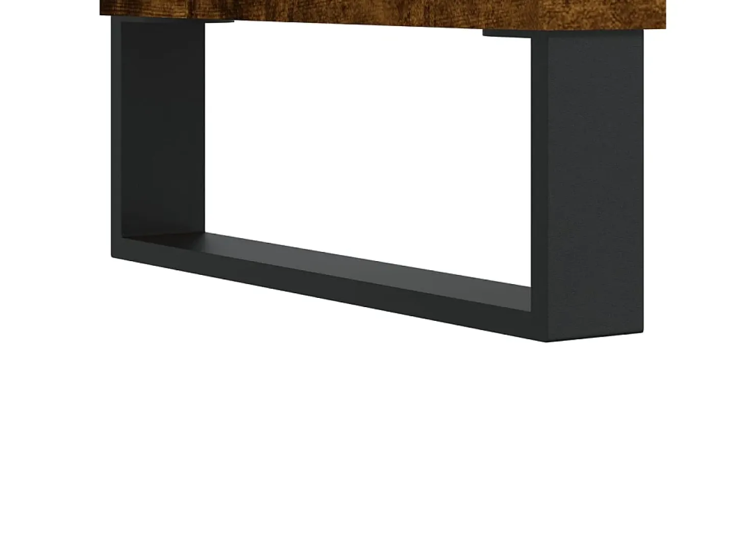 Aparador buffet cómoda mueble almacenaje organizador cocina salón salón juego de 2 madera contrachapada marrón 02_0036759