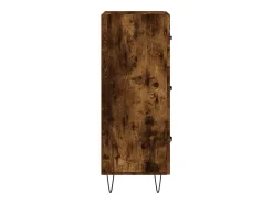 Aparador buffet cómoda mueble mueble de almacenaje organizador cocina salón salón 34,5 x 34 x 90 cm madera contrachapada marrón 02_0030907