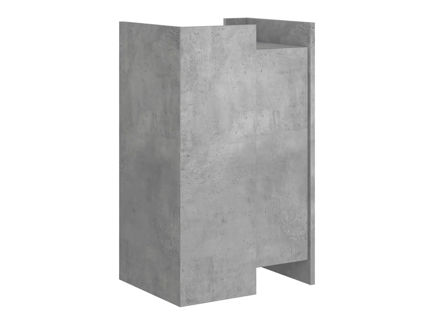 Aparador buffet cómoda mueble mueble de almacenaje organizador cocina salón salón 45 x 35 x 75 cm madera contrachapada gris 02_0031940