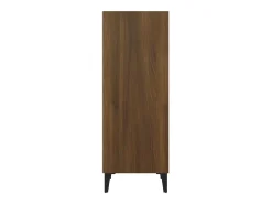 Aparador buffet cómoda mueble mueble de almacenaje organizador cocina salón salón 34,5 x 32,5 x 90 cm madera contrachapada marrón 02_0031188