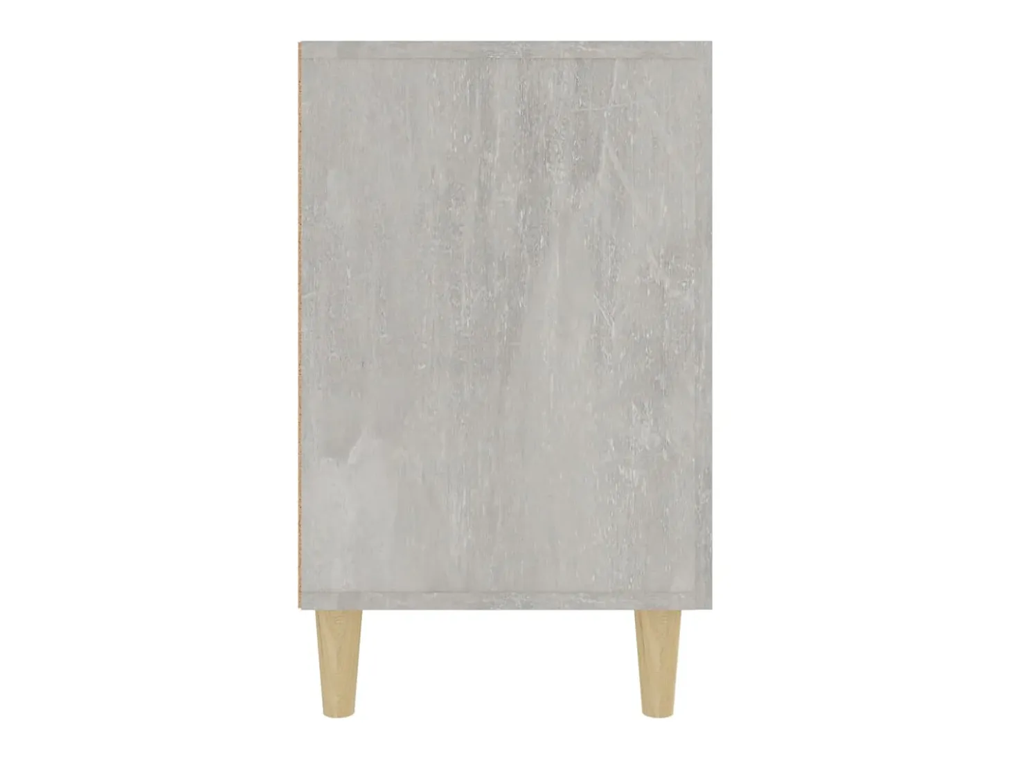 Aparador buffet cómoda mueble mueble de almacenaje organizador cocina salón salón 100 x 36 x 60 cm madera contrachapada gris 02_0031827
