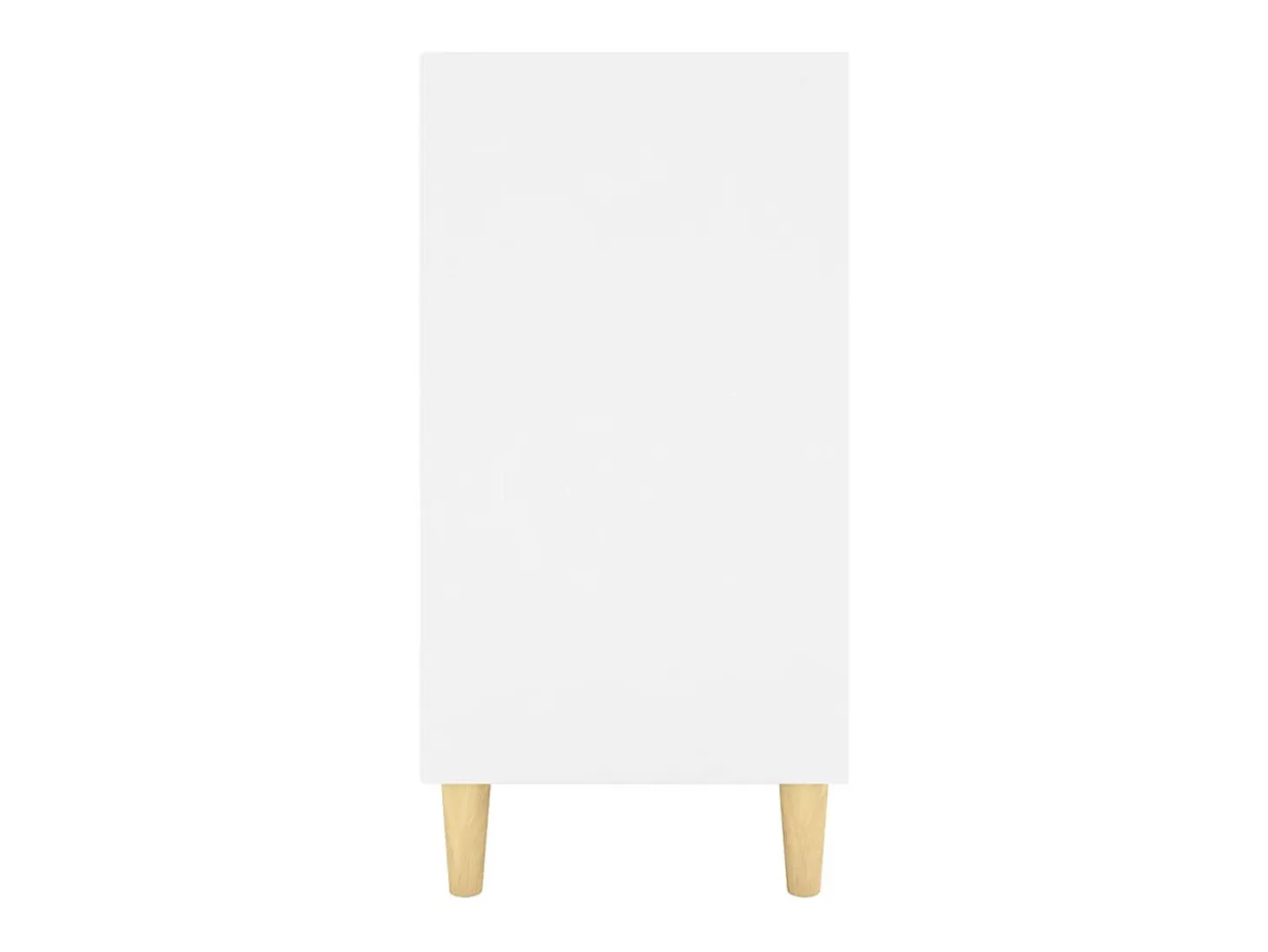 Aparador buffet cómoda mueble mueble de almacenaje organizador cocina salón salón 103,5 x 35 x 70 cm madera contrachapada blanco 02_0030181