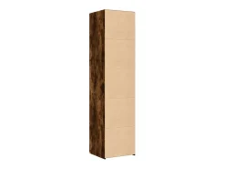 Aparador buffet cómoda mueble mueble de almacenaje organizador cocina salón salón alto 45 x 42,5 x 185 cm madera contrachapada marrón 02_0033362