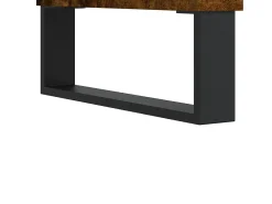 Aparador buffet cómoda mueble mueble de almacenamiento organizador cocina salón salón 34,5 x 32,5 x 90 cm madera contrachapada marrón 02_0030875