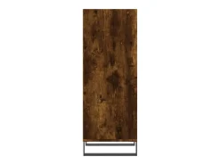 Aparador buffet cómoda mueble mueble de almacenamiento organizador cocina salón salón 34,5 x 32,5 x 90 cm madera contrachapada marrón 02_0030875