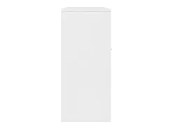 Aparador buffet cómoda mueble almacenaje organizador cocina salón salón 88 x 30 x 70 cm madera contrachapada blanco 02_0030525