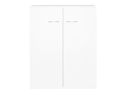 Aparador buffet cómoda mueble almacenaje organizador cocina salón salón 60 x 30 x 75 cm madera contrachapada blanco 02_0030337
