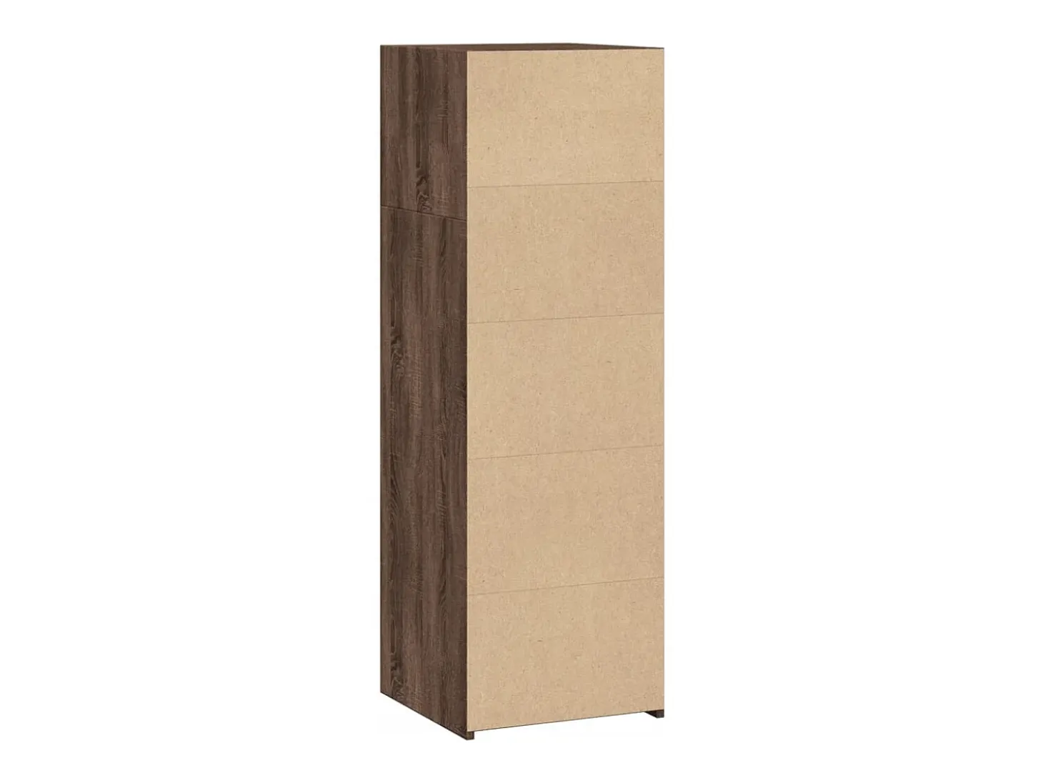 Aparador buffet cómoda mueble mueble de almacenaje organizador cocina salón salón alto 40 x 41 x 124 cm madera contrachapada marrón 02_0033713