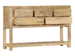 Aparador buffet mueble consola mueble de almacenaje 120 cm madera maciza de mango 4402254