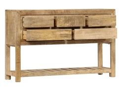 Aparador buffet mueble consola mueble de almacenaje 120 cm madera maciza de mango 4402254