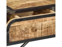 Aparador buffet mueble consola mueble de almacenaje 120 cm madera maciza de mango 4402200