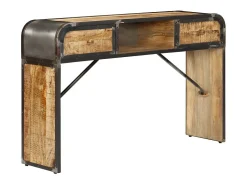 Aparador buffet mueble consola mueble de almacenaje 120 cm madera maciza de mango 4402200
