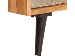 Aparador buffet mueble consola mueble de almacenamiento 80 cm madera maciza de acacia 4402249