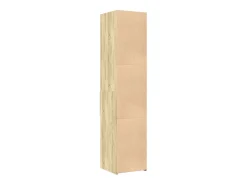 Aparador cómoda armario mueble organizador cocina salón salón alto sonoma 40 x 42,5 x 185 cm madera contrachapada marrón 02_0034062